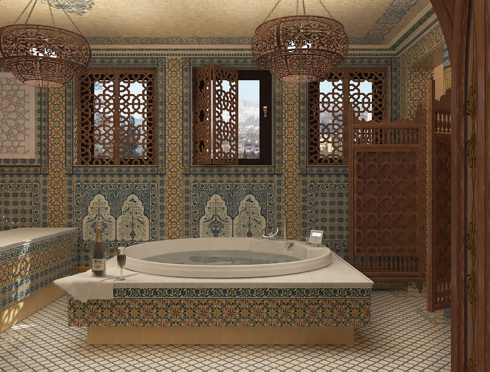 Домашняя SPA зона, совмещенная с домашним кинотеатром