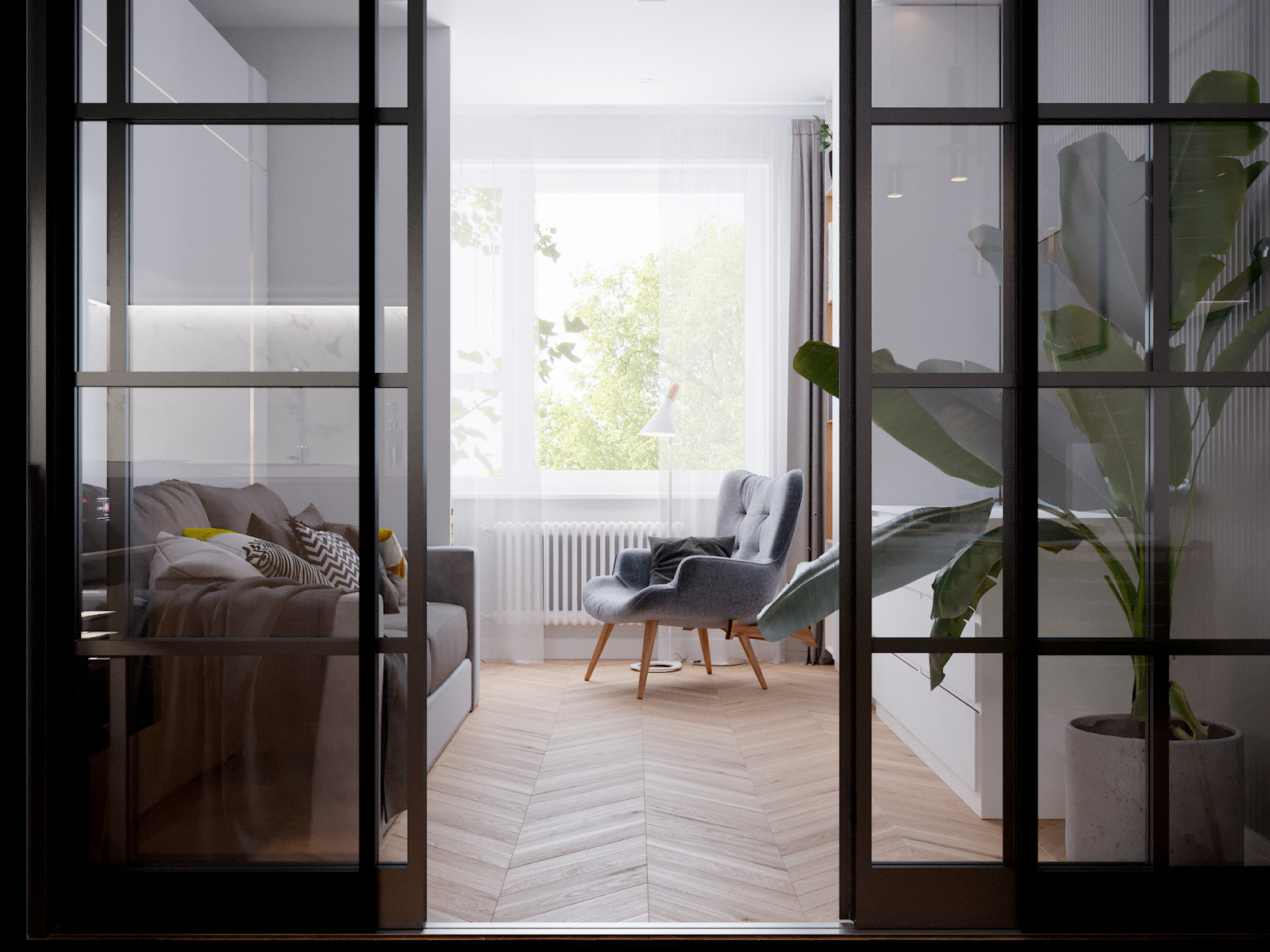 Квартира-студия  28 кв.м