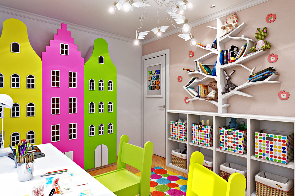 Простая и лаконичная квартира с седыми полами