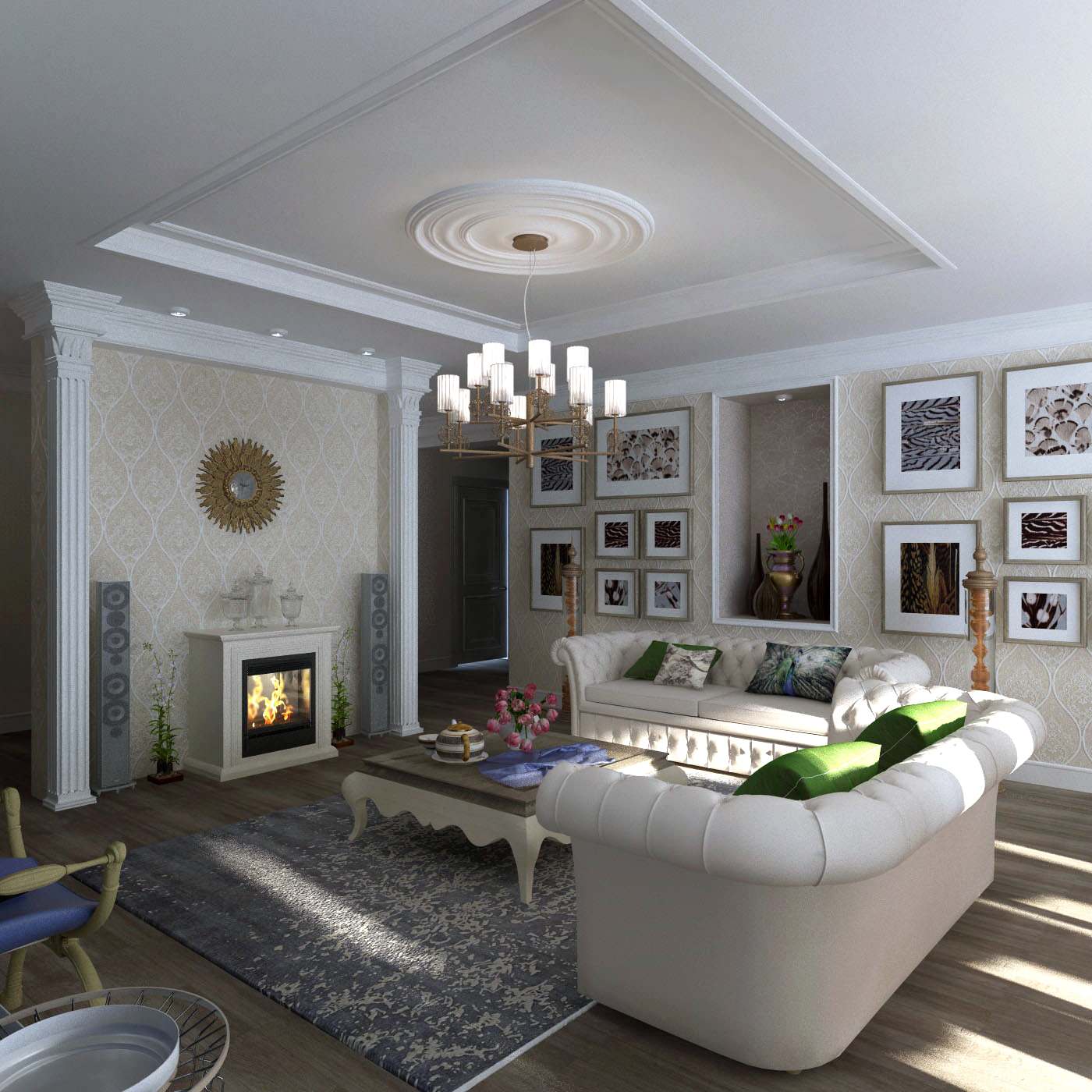 Интерьер квартиры в Астане