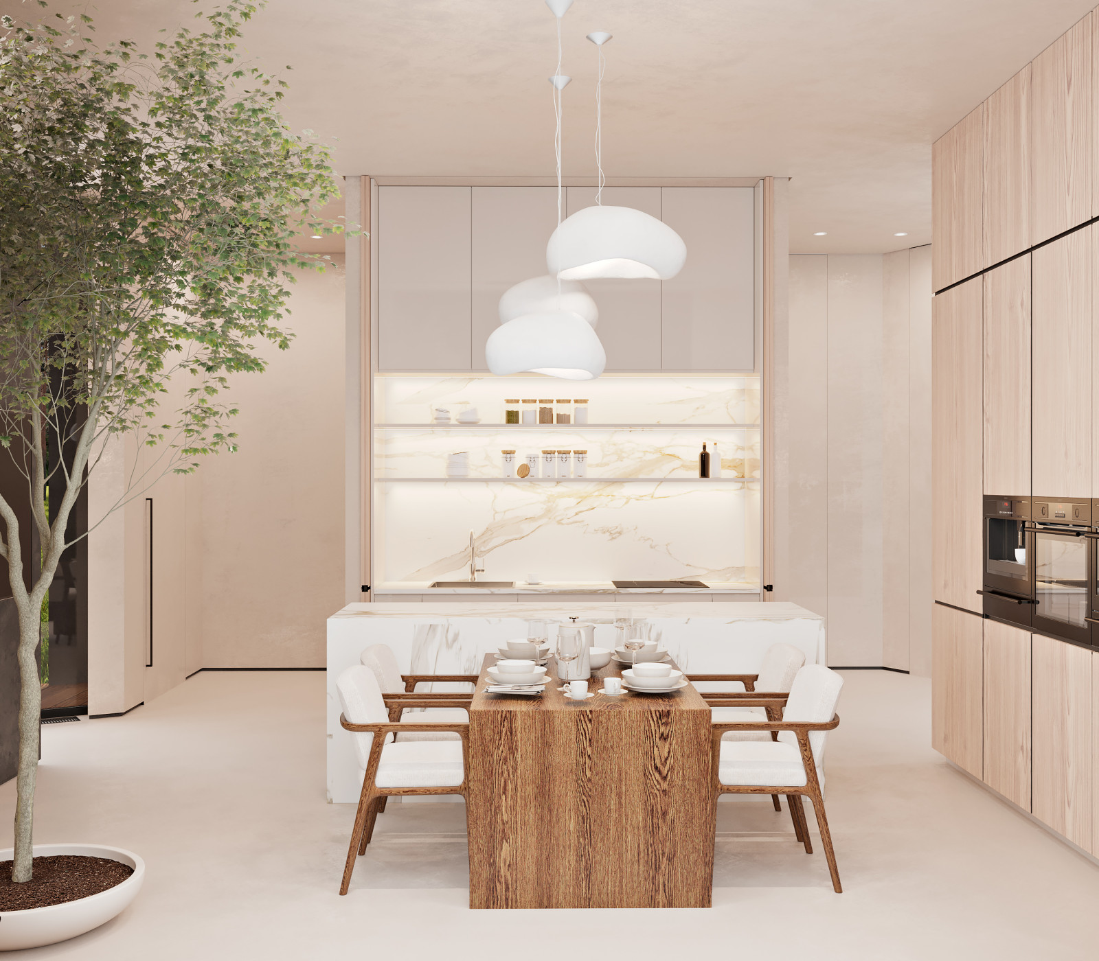 кухня в доме