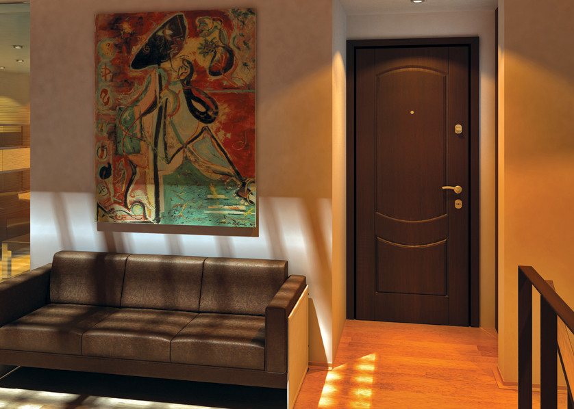 Установленные двери