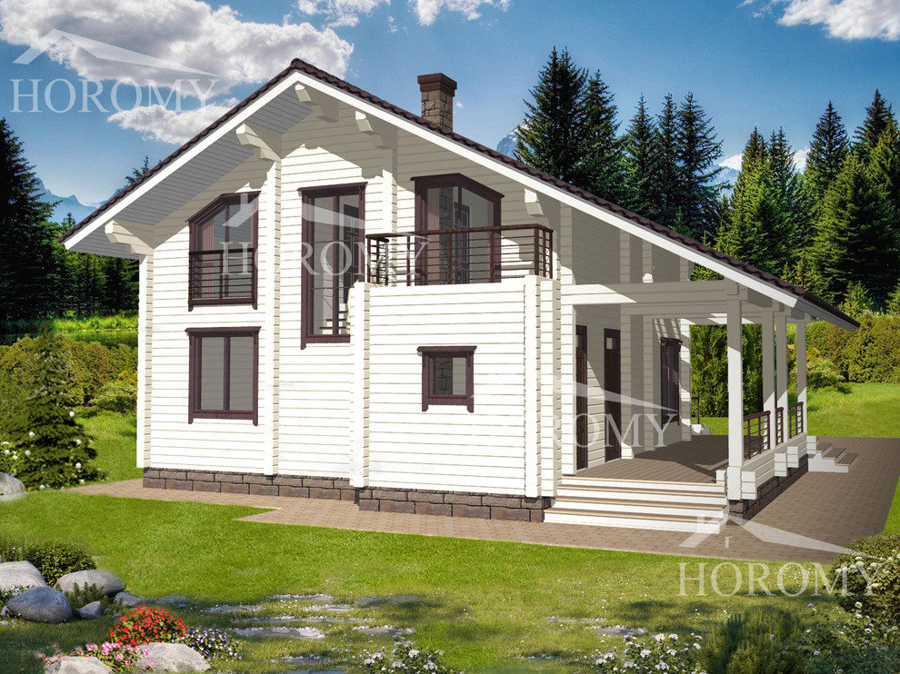 Проекты домов из клееного бруса