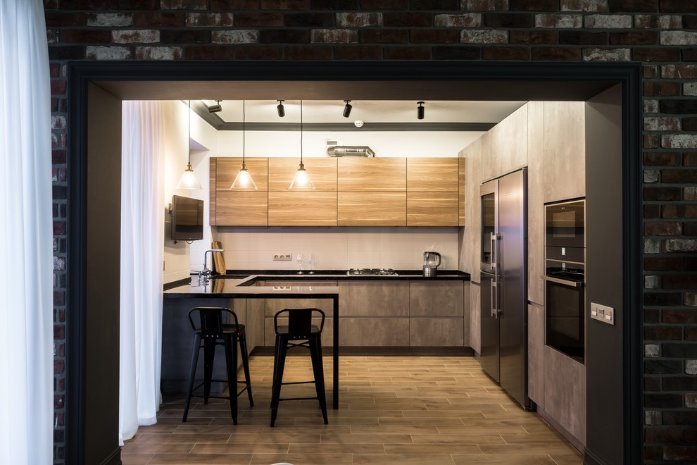 Обложка проекта: Один из реализованных нами проектов – кухня Leicht Ikono | Orlando