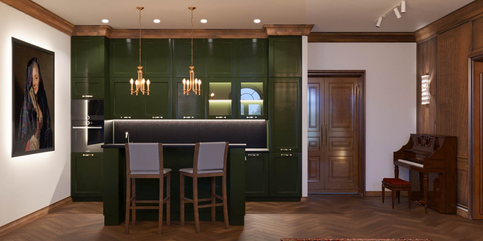 Кухня в классическом стиле