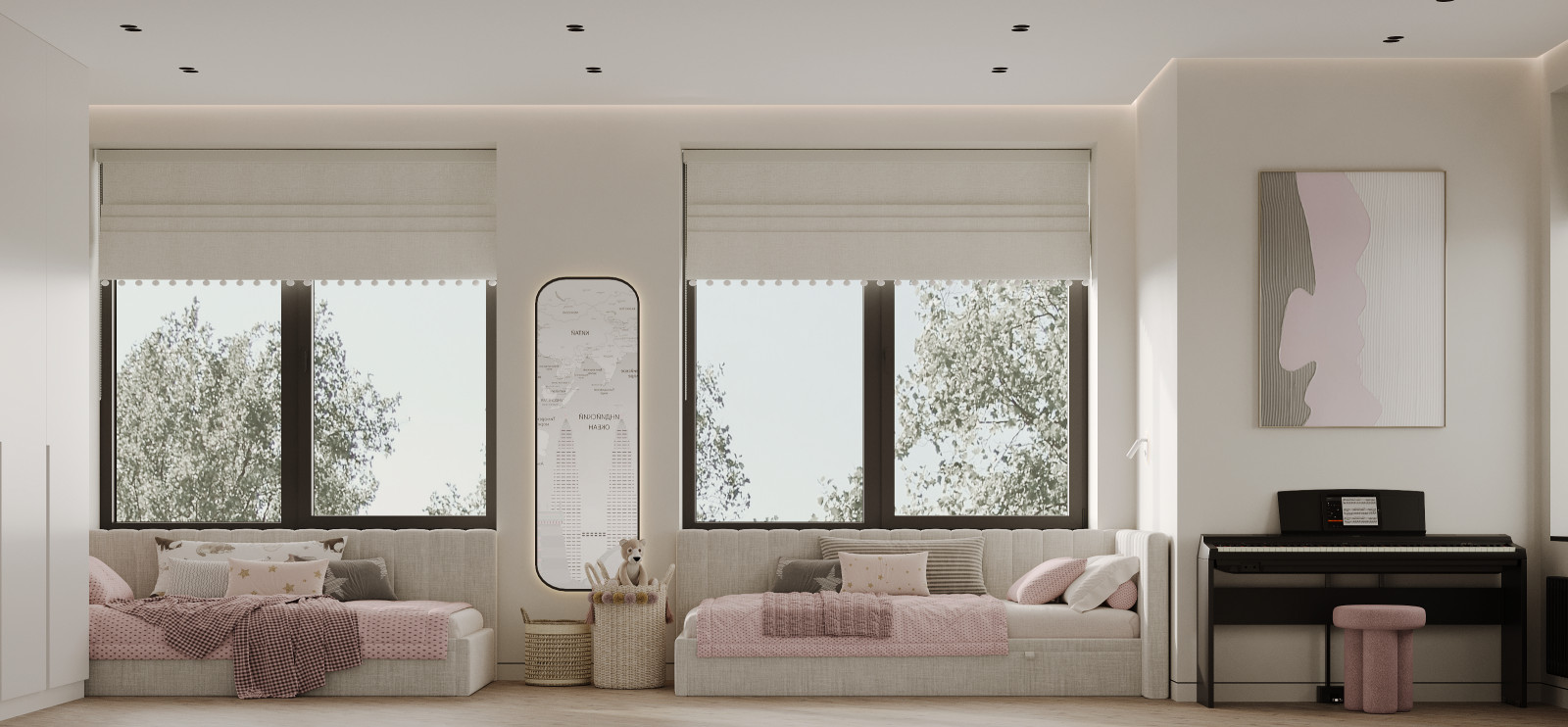 Обложка проекта: ЖК "Чикаго" minimalism, 100 м², г.Новосибирск