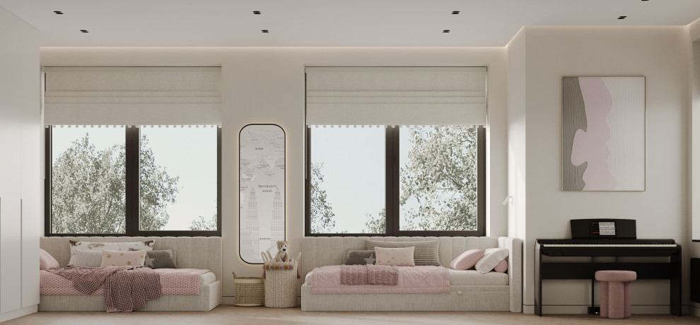 Обложка проекта: ЖК "Чикаго" minimalism, 100 м², г.Новосибирск