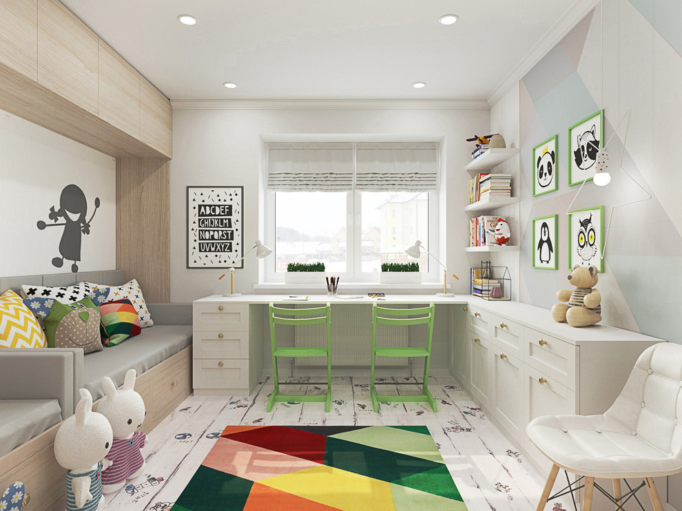 зеленые акценты