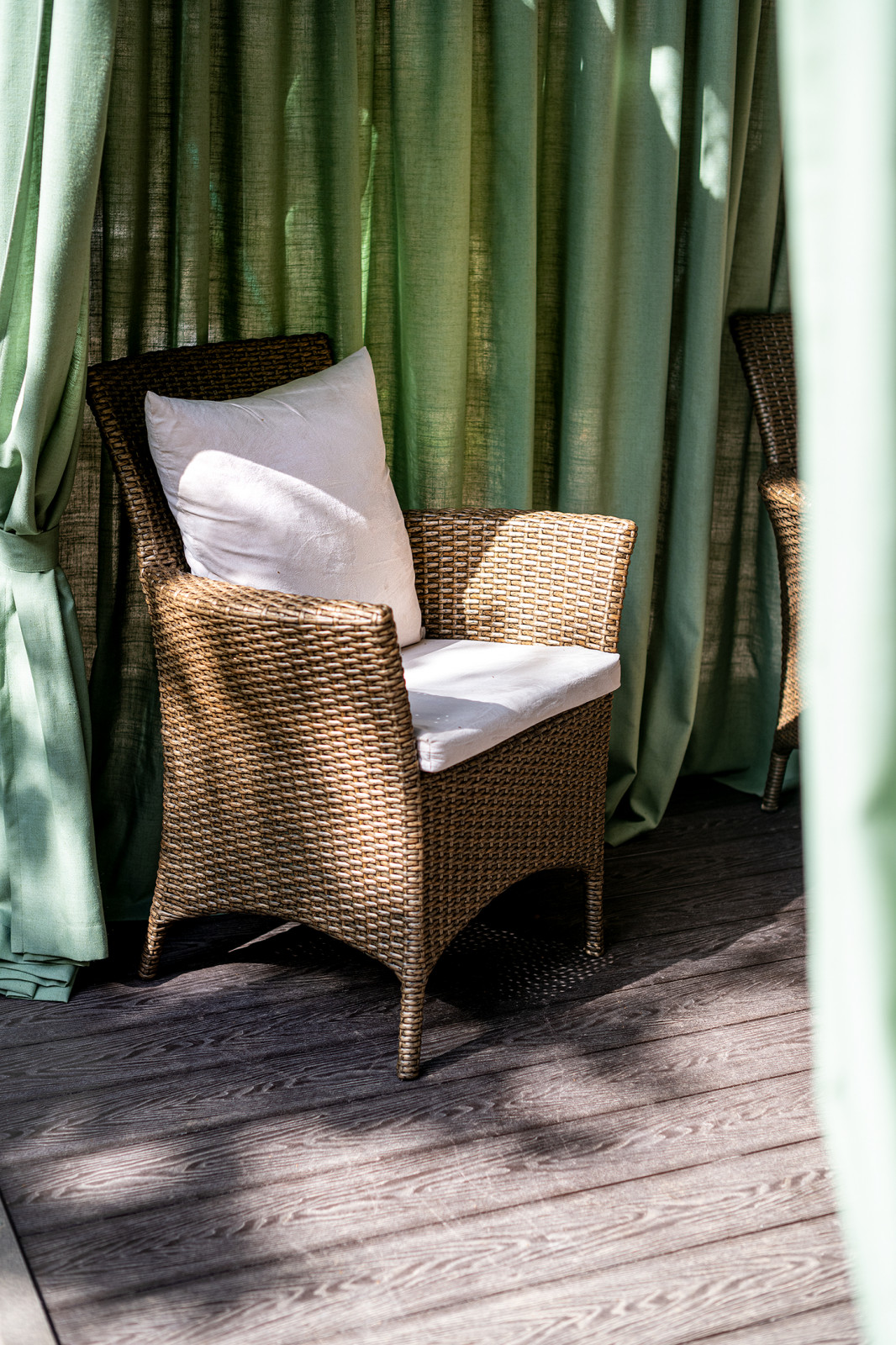 Декорирование беседки и участка Людмилы Хитяевой. "На дачу! С Наташей Барбье"