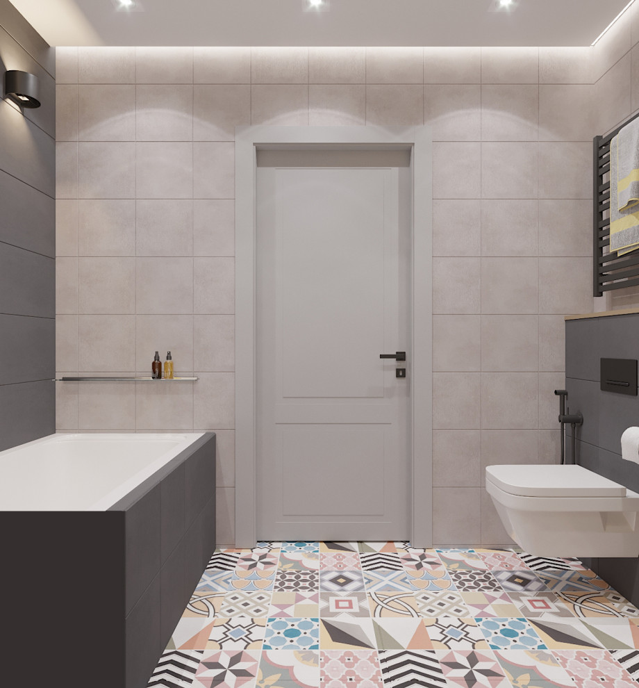 Яркая квартира для дождливого города