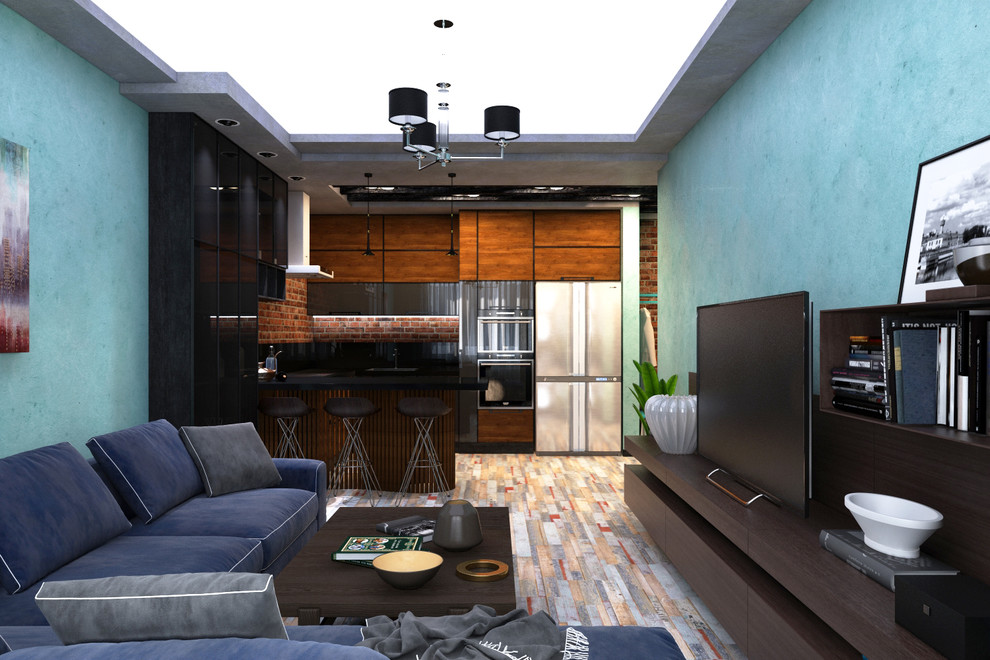 Обложка проекта: Интерьер холостяка в г. Краснодаре