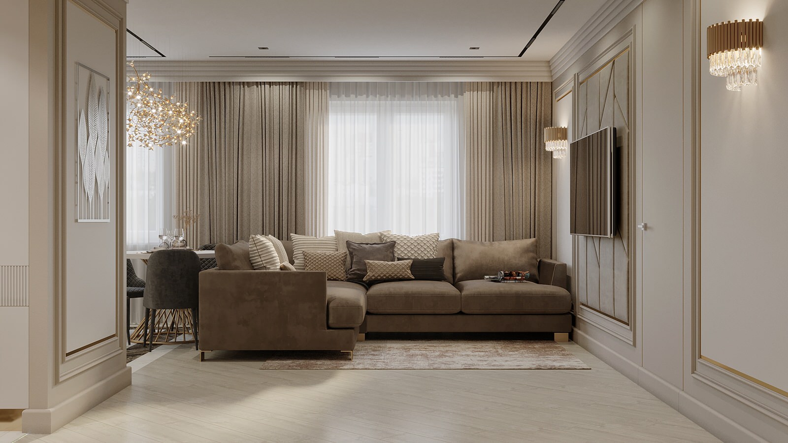 проект "Роскошные ассоциации на 100 м2"