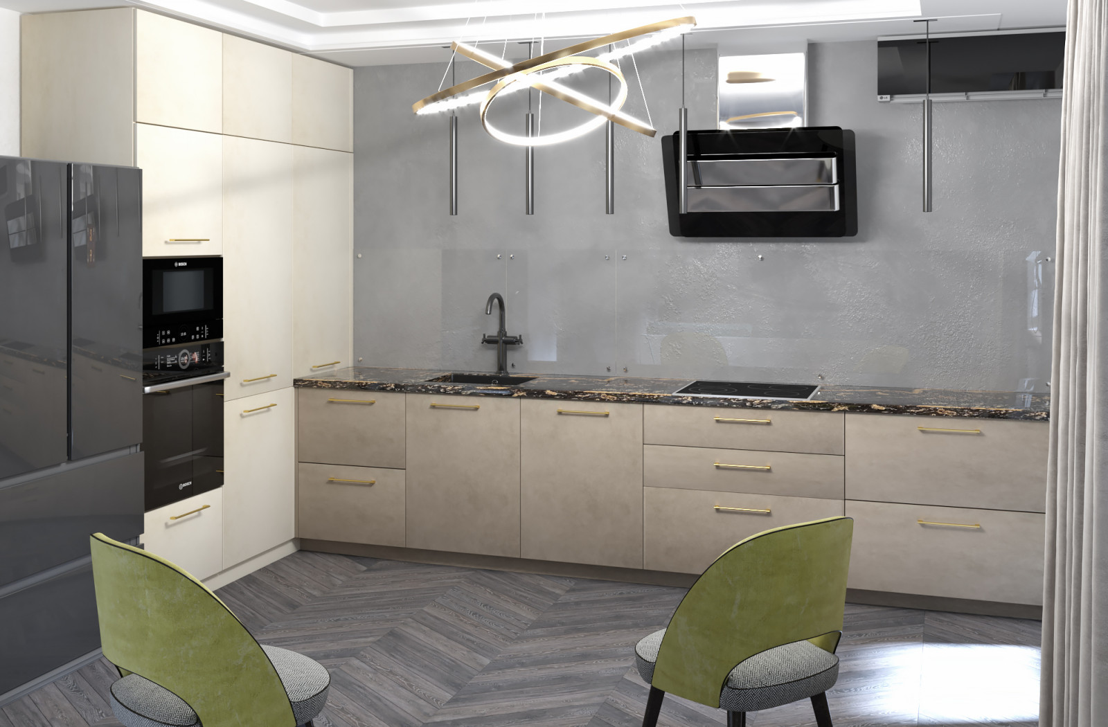 Обложка проекта: Квартира в ЖК Екатерина.