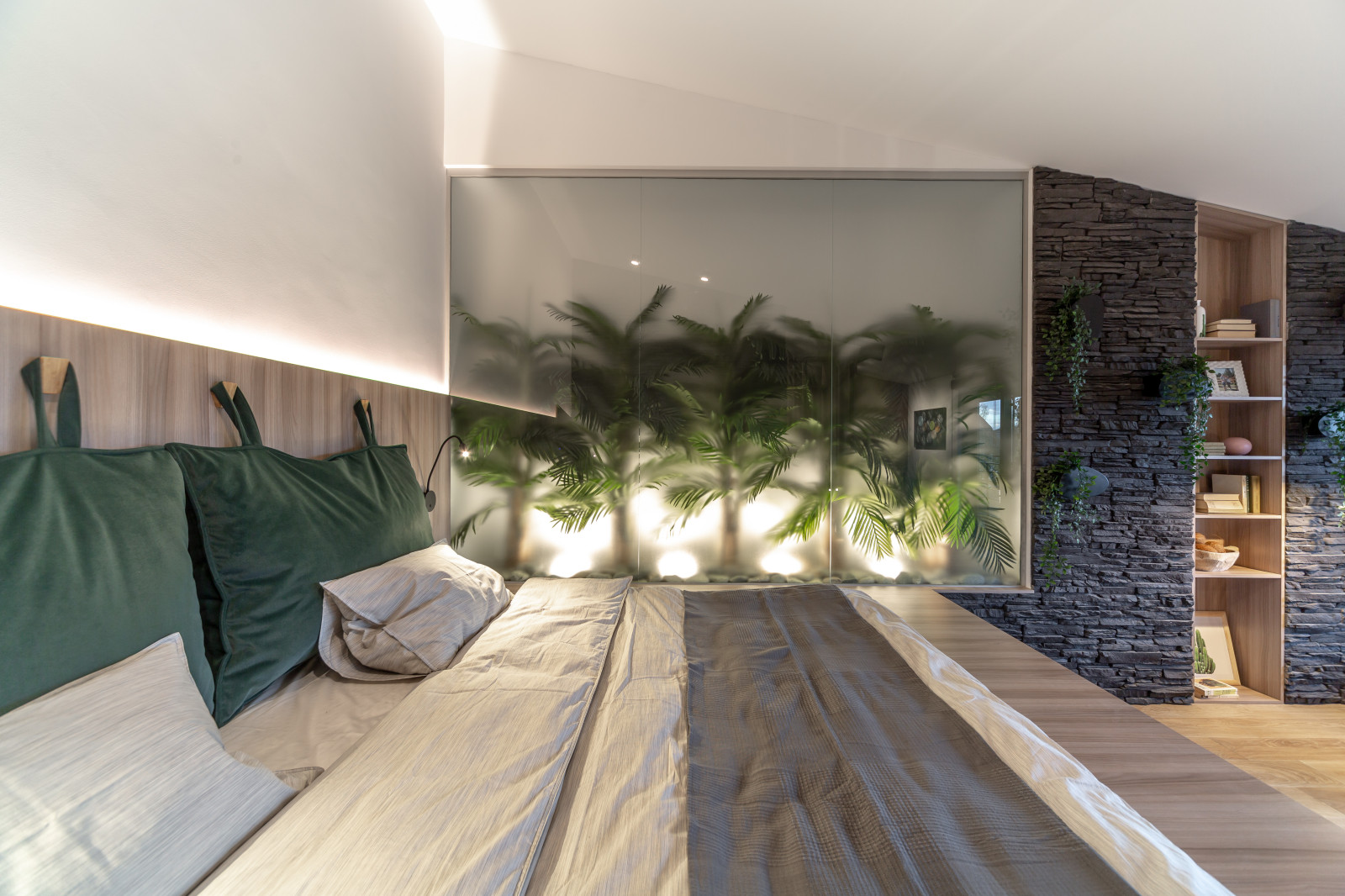 Спальня в джунглях