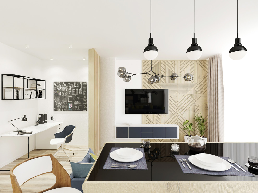 Дизайн проект квартиры-студии.