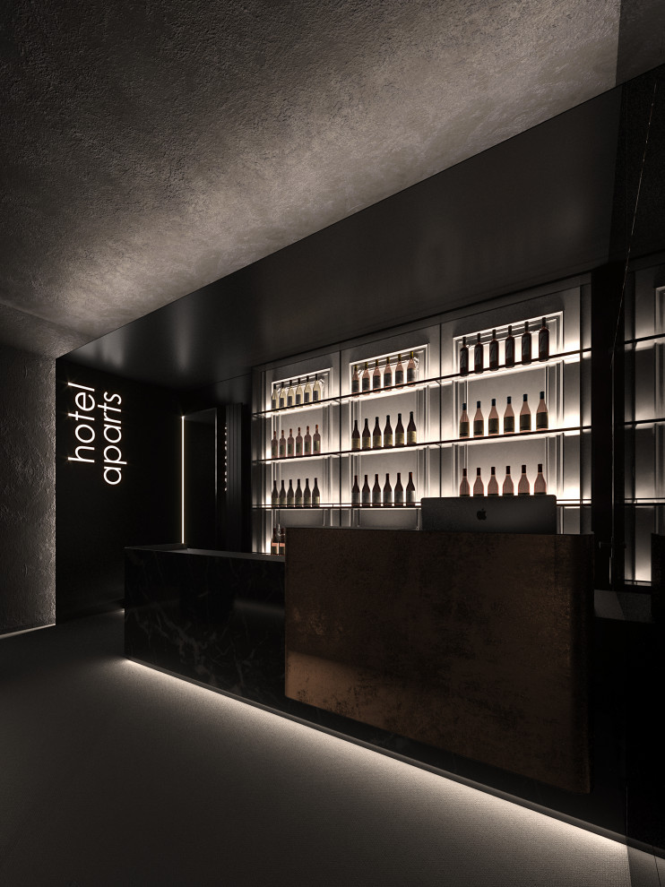 Бутик-отель в Санкт-Петербурге. Лобби