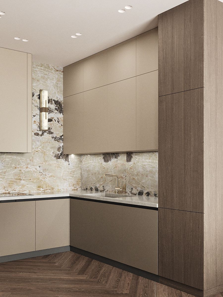 Современный интерьер с теплой атмосферой и эко-акцентами