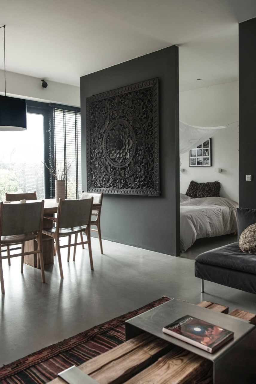 Houzz Дания: Особняк 1960-х годов, превратившийся в азиатское бунгало