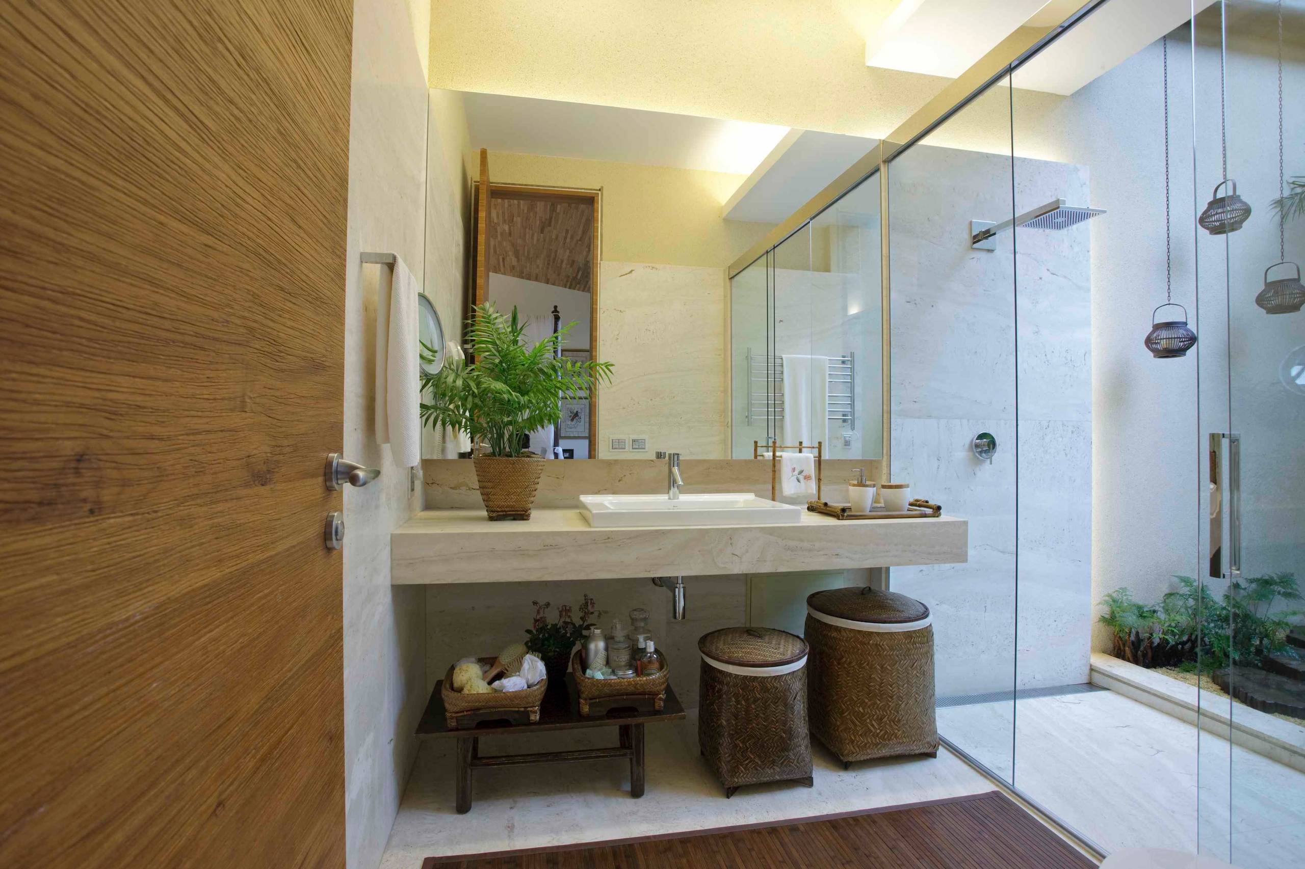 Просто повторить: Джунгли в вашей ванной комнате