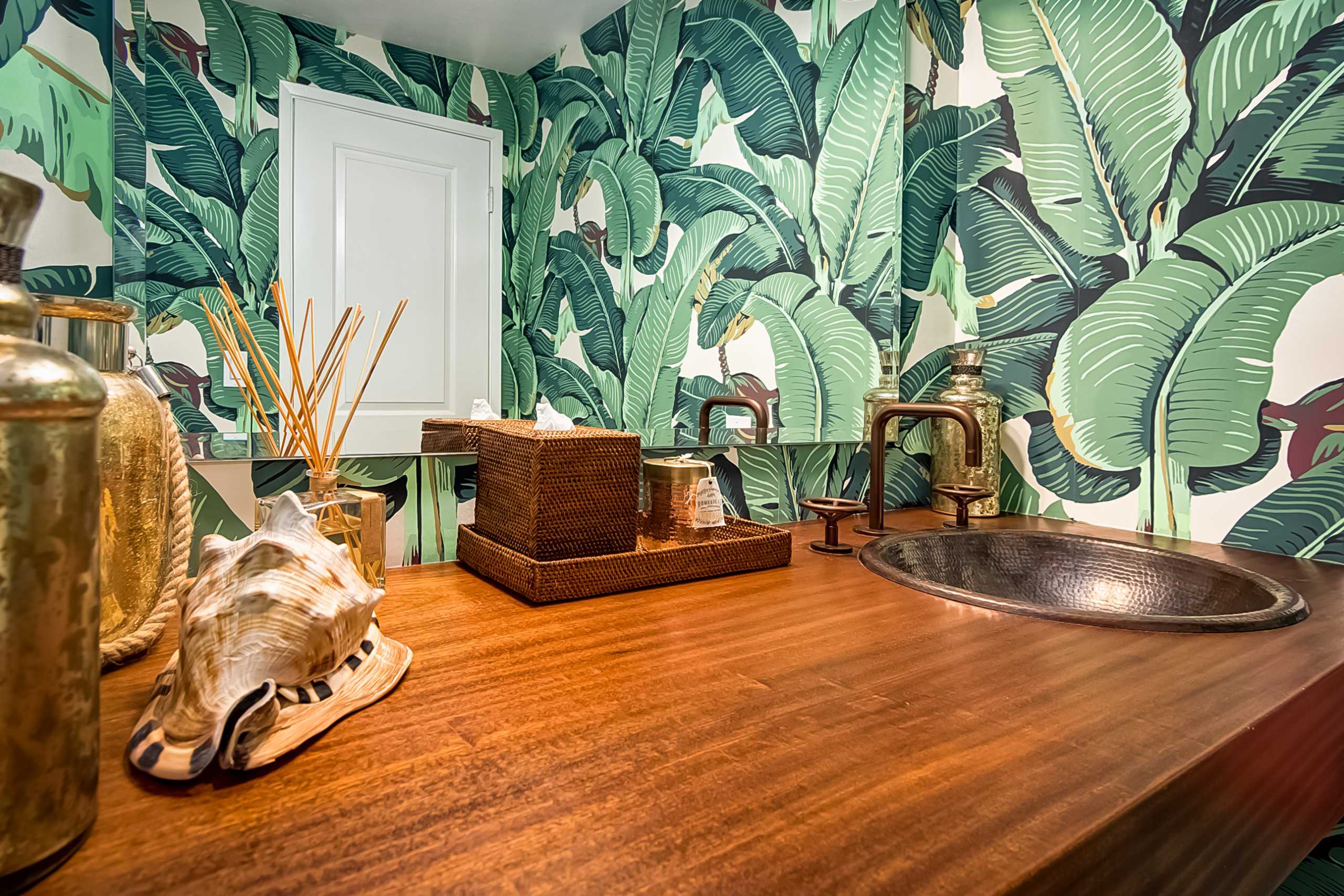 Просто повторить: Джунгли в вашей ванной комнате