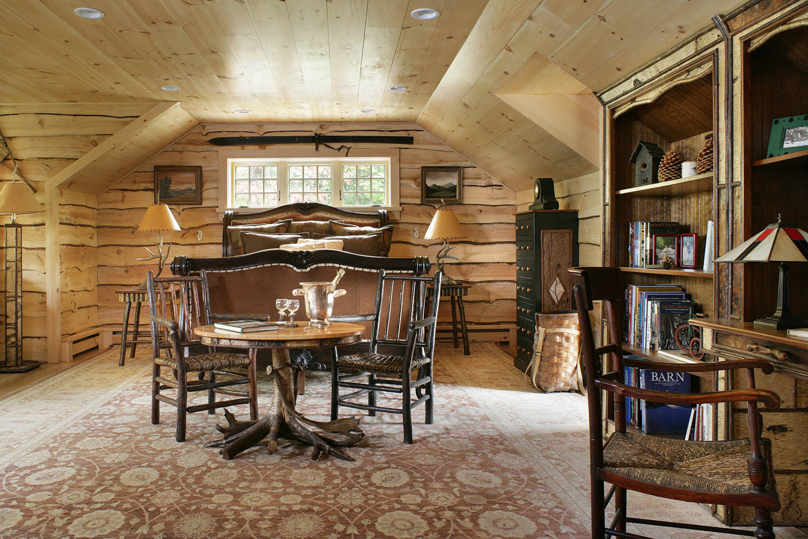 Houzz США: Гостевой домик в рустикальном стиле