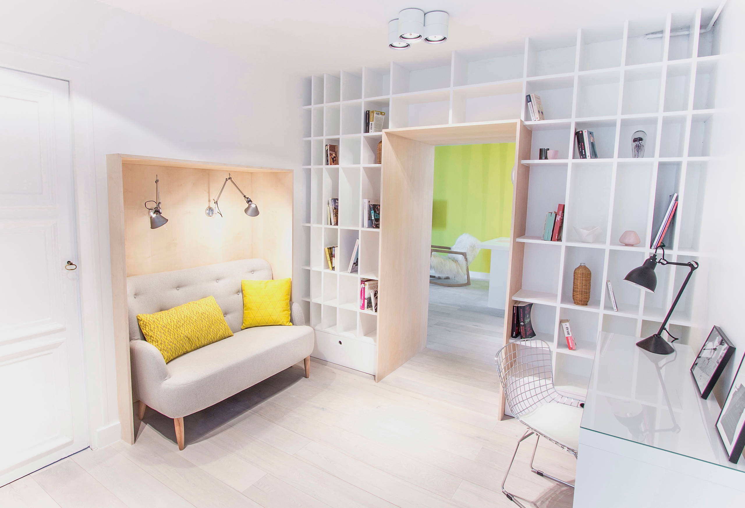 Houzz Франция: Квартира со скандинавскими чертами