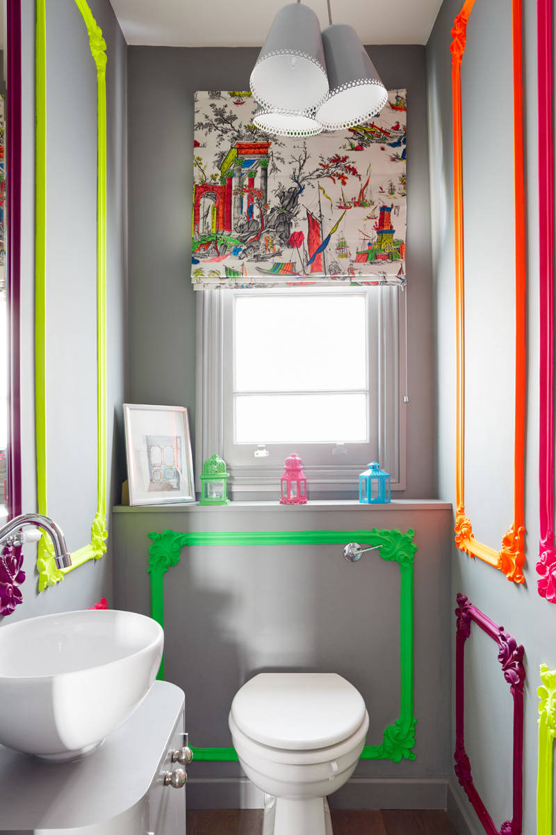 Хороший вопрос: Как добавить цвета ванной комнате, не меняя отделку