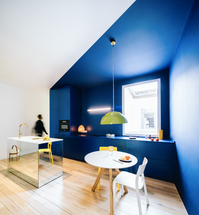 Houzz Испания: Квартира в Мадриде с яркими деталями
