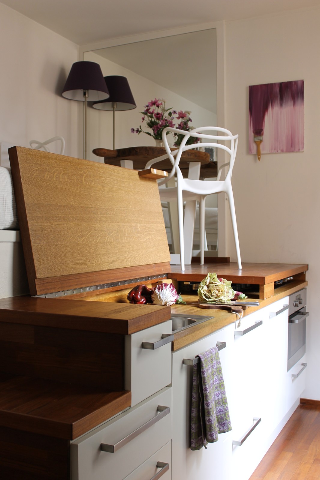 Houzz Италия: Жизнь на 13,5 кв.м в Милане