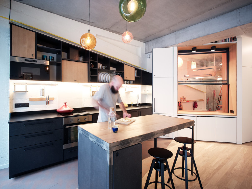 Houzz Франция: Квартира на месте многоярусного гаража