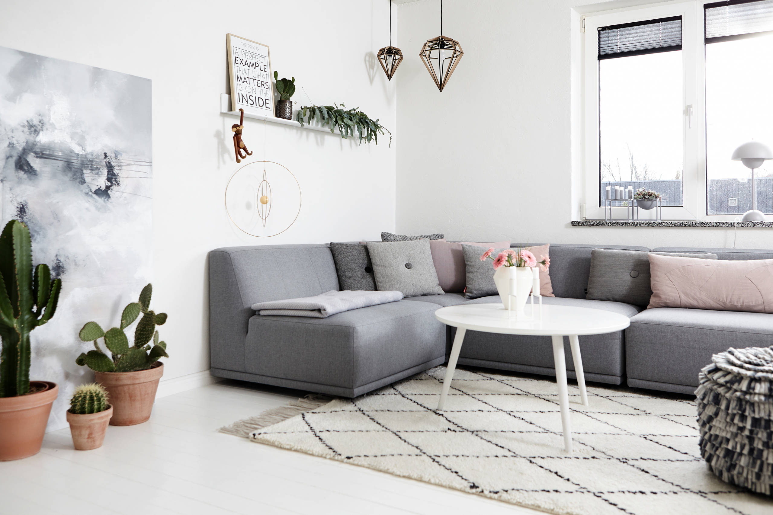 Houzz Дания: Скандинавский стиль сквозь розовые очки