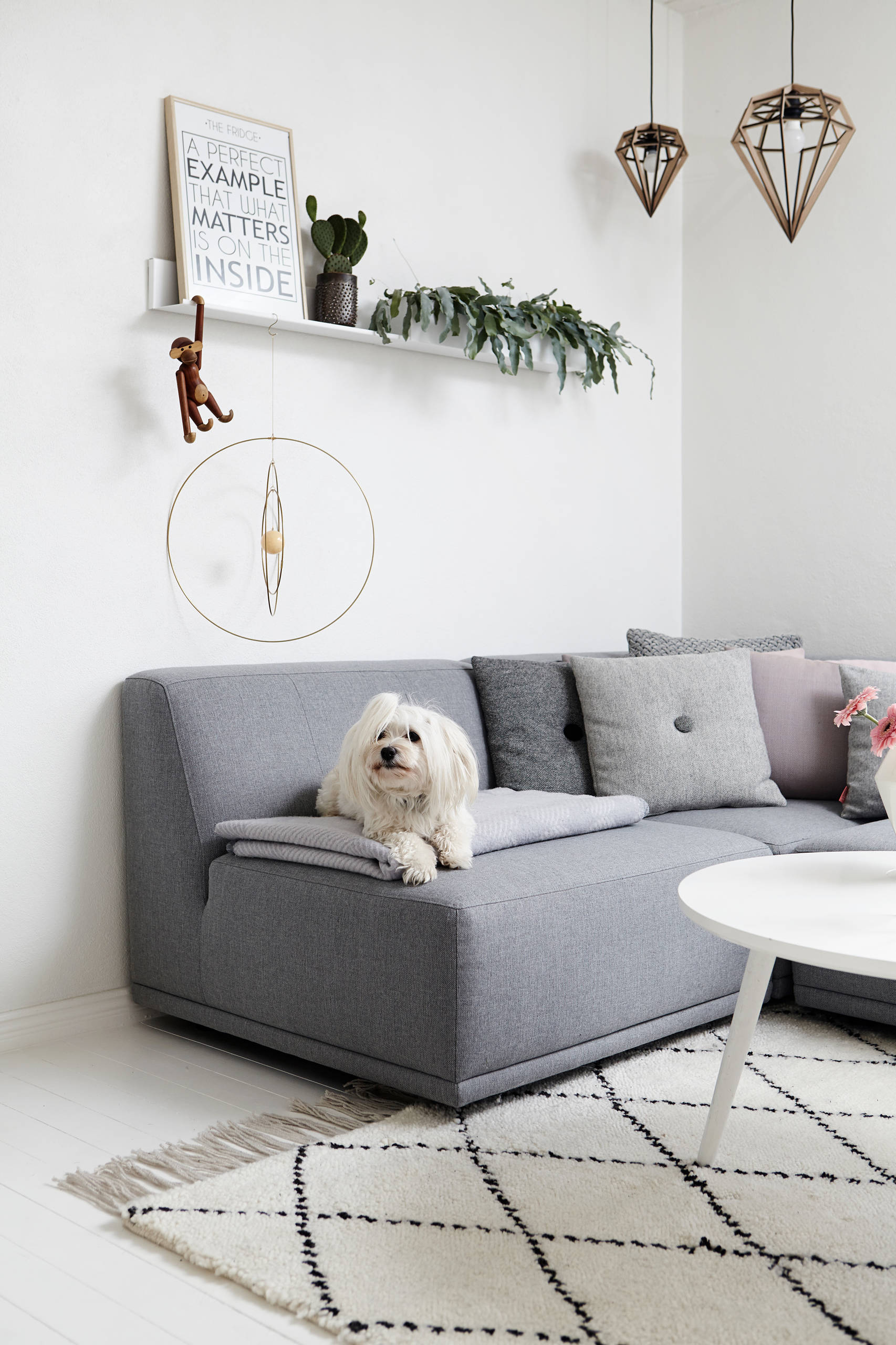 Houzz Дания: Скандинавский стиль сквозь розовые очки