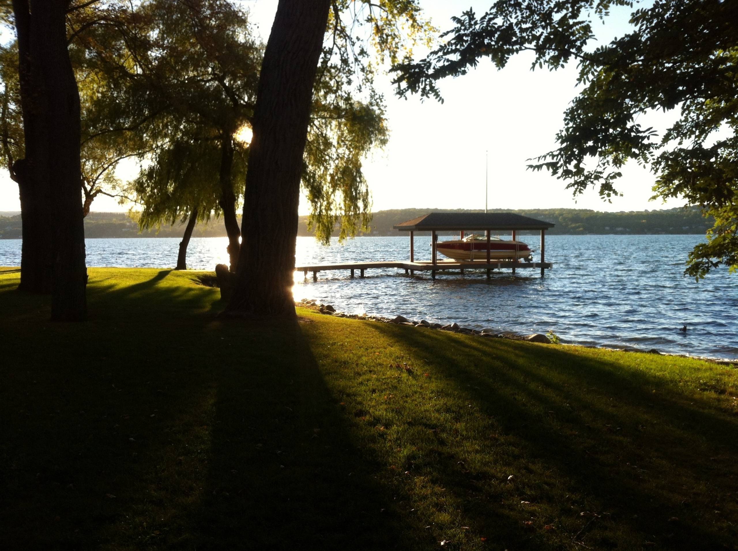 Хороший вопрос: Что посадить рядом с пирсом