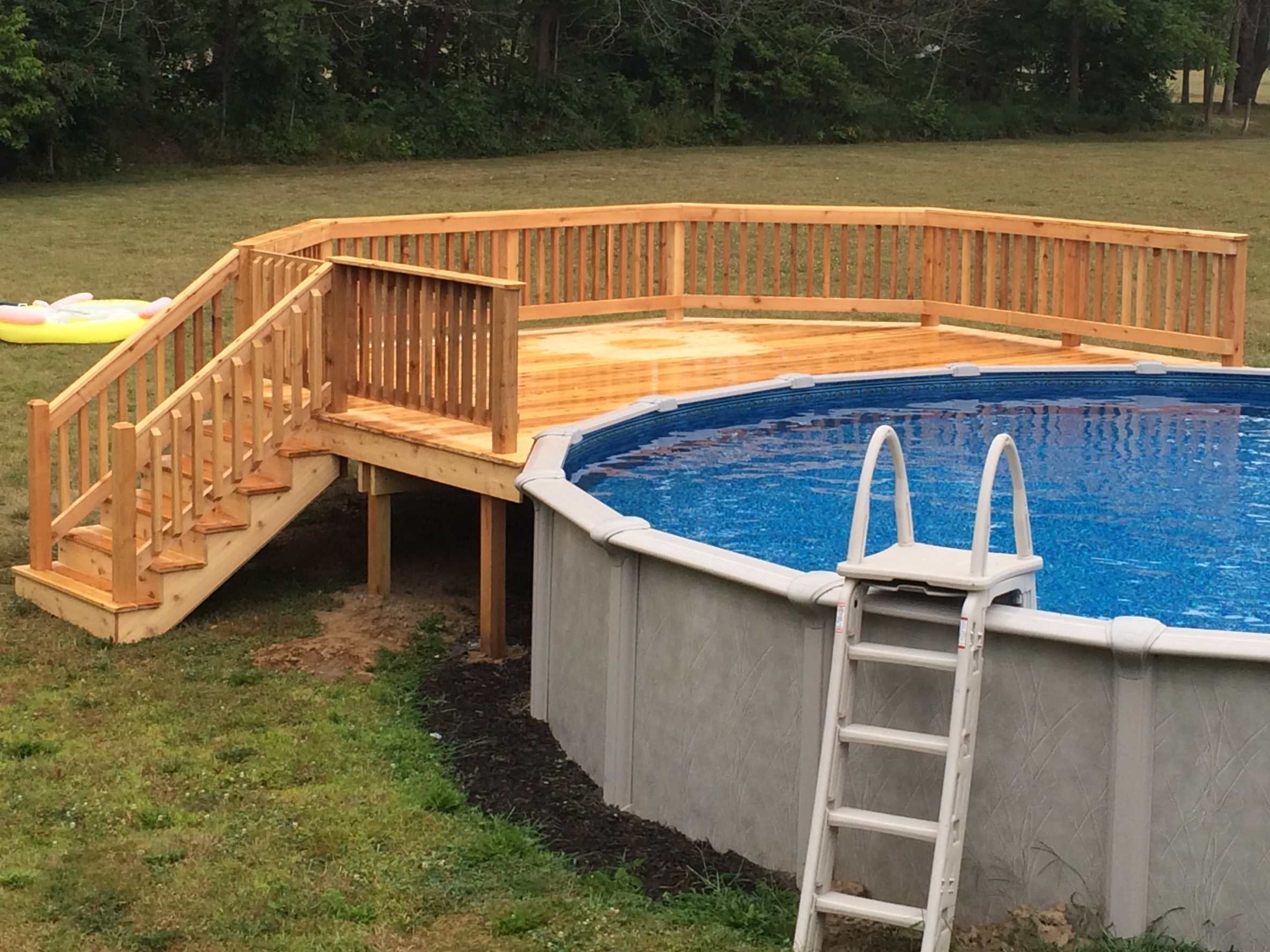 Хороший вопрос: Как организовать дачный бассейн за выходные