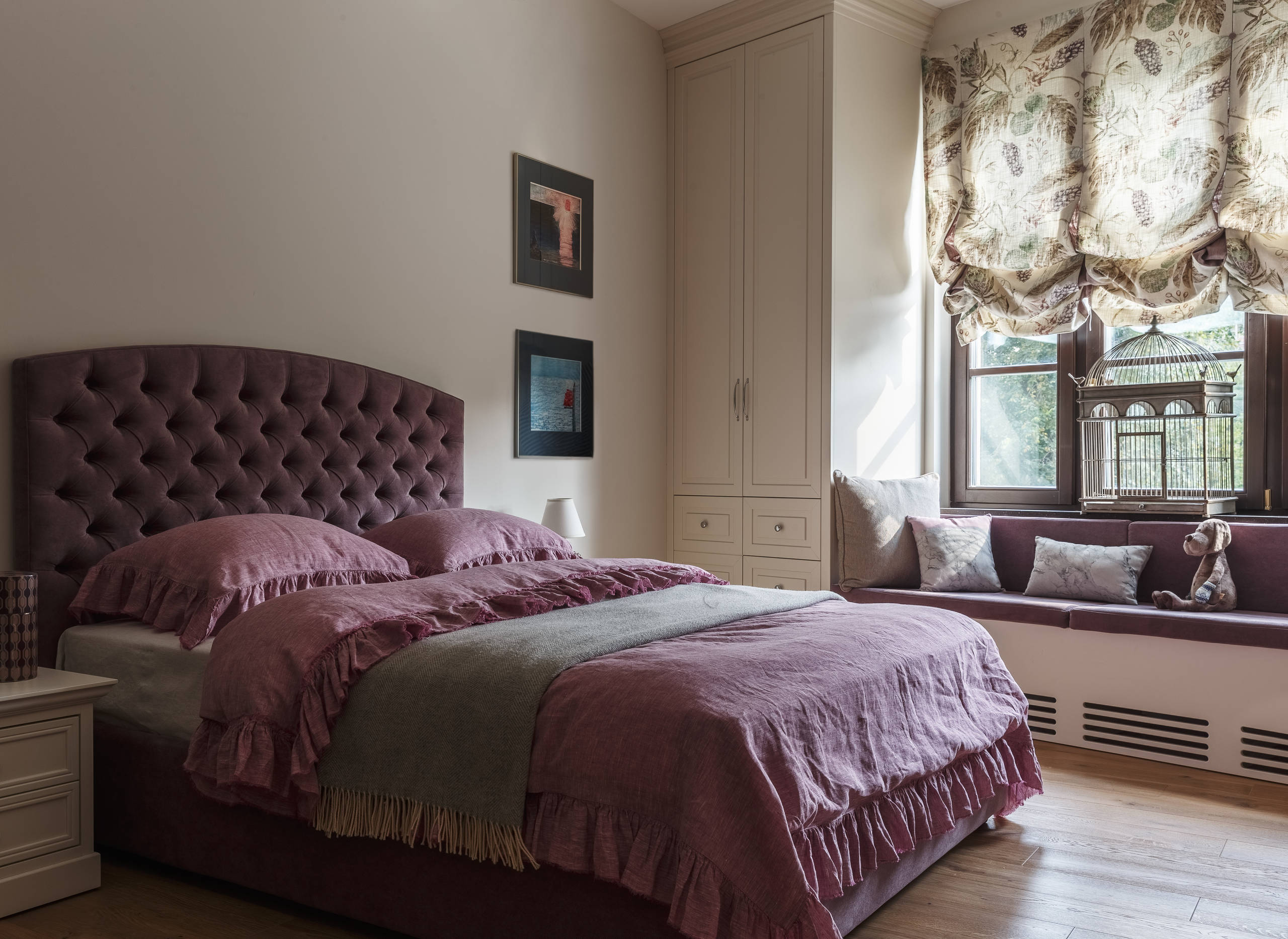 Houzz тур: Квартира с небесно-голубой гостиной