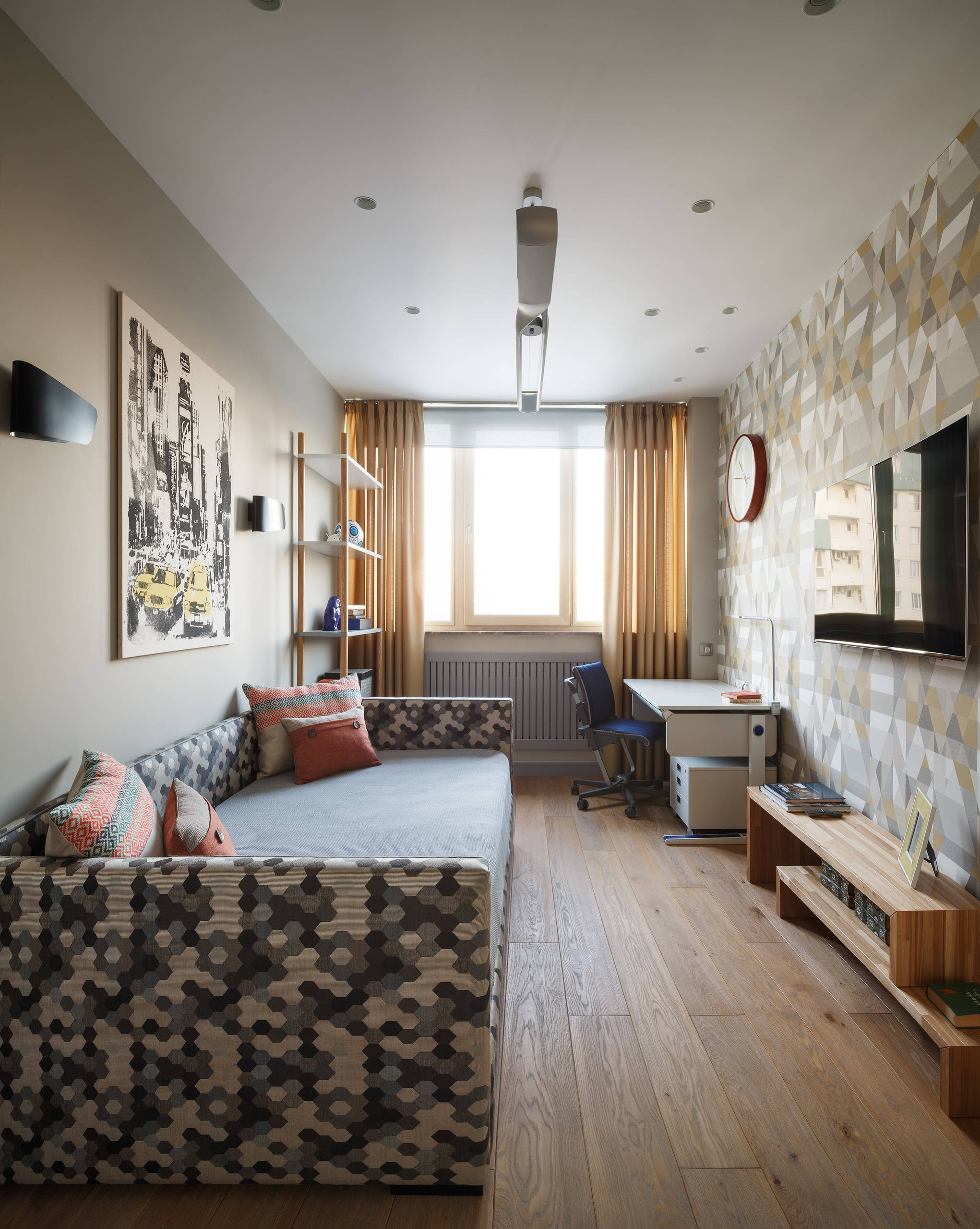 Houzz тур: Двухуровневая квартира в Жуковском