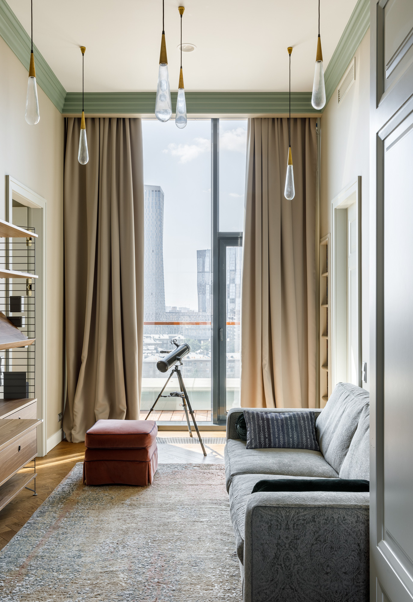 Houzz тур: Пентхаус с видом на всю Москву