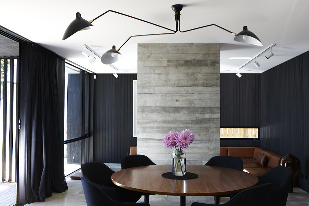 Houzz Новая Зеландия: Коктейльный шик в темных тонах