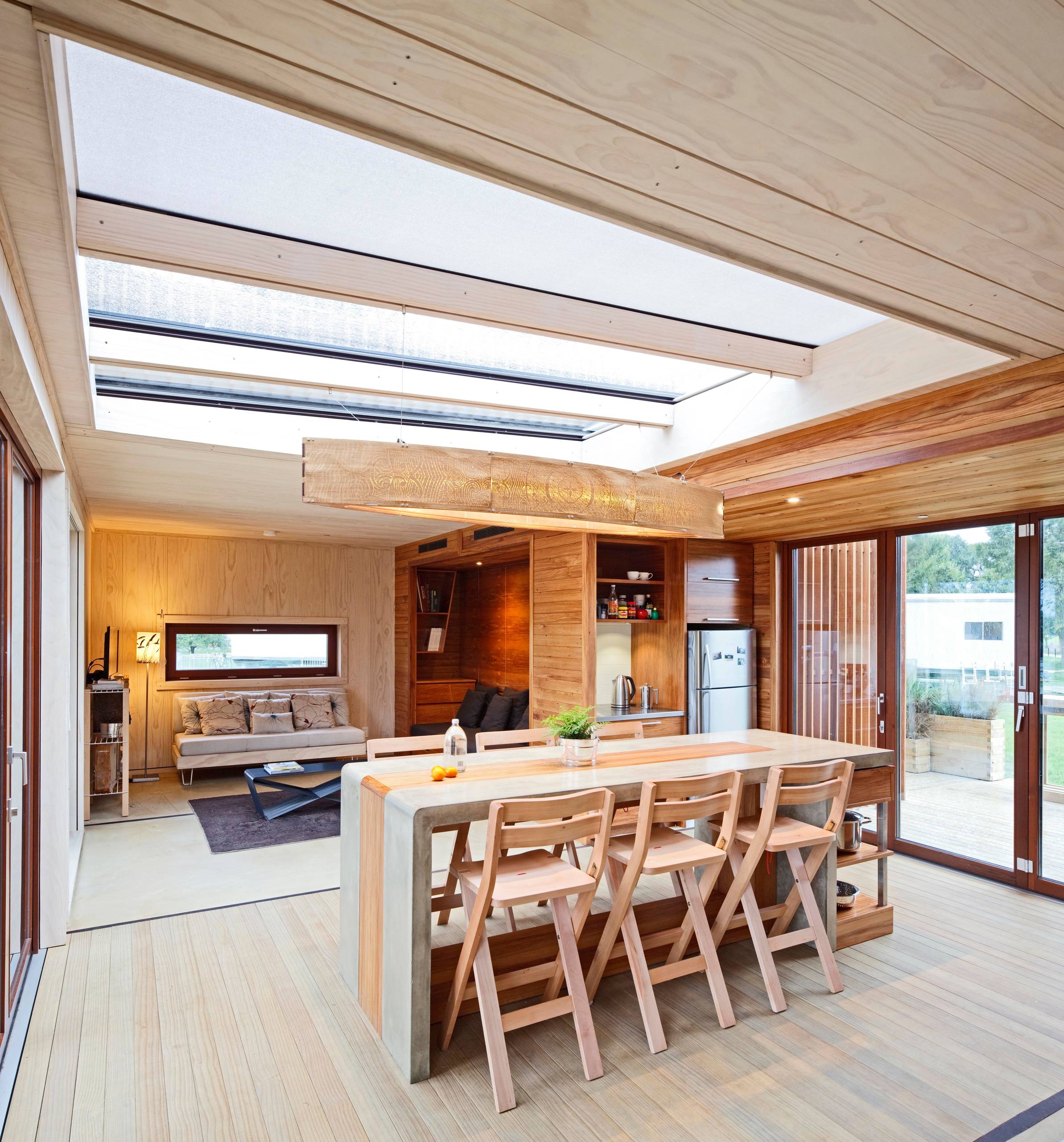 Houzz Новая Зеландия: Экодом, спроектированный студентами