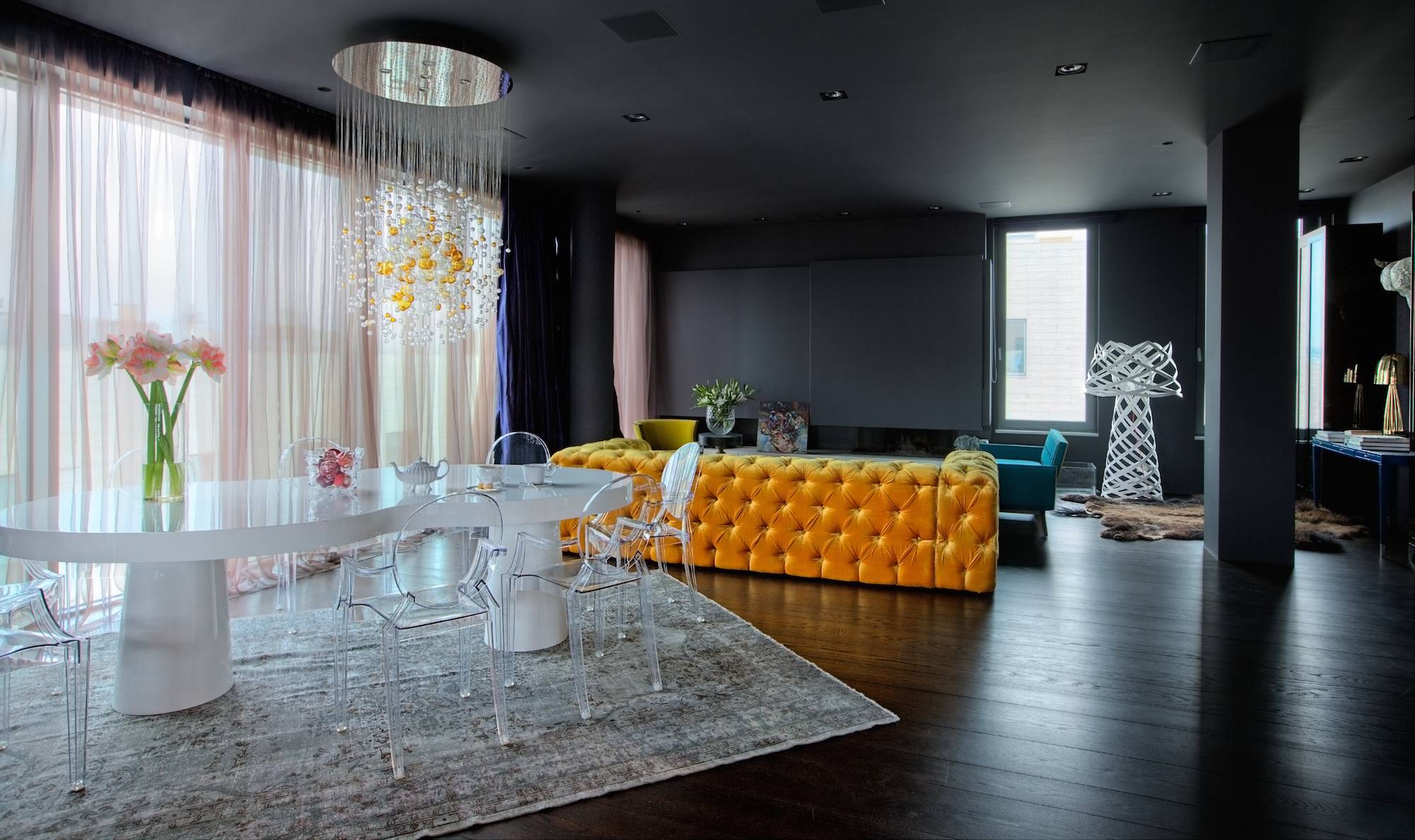 Houzz тур: Интерьерный экспрессионизм в московской квартире