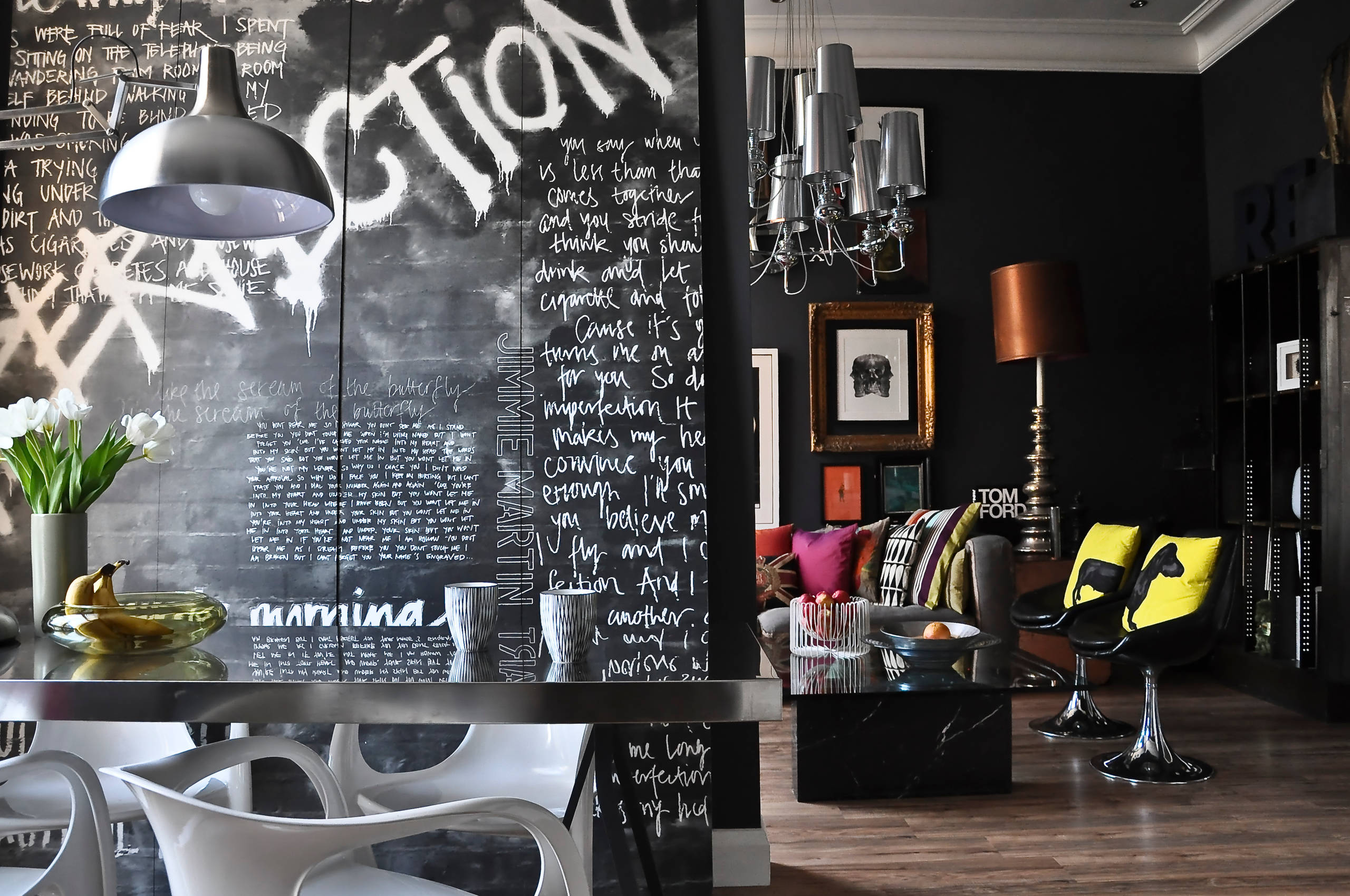 К доске: 25 идей использования грифельной краски