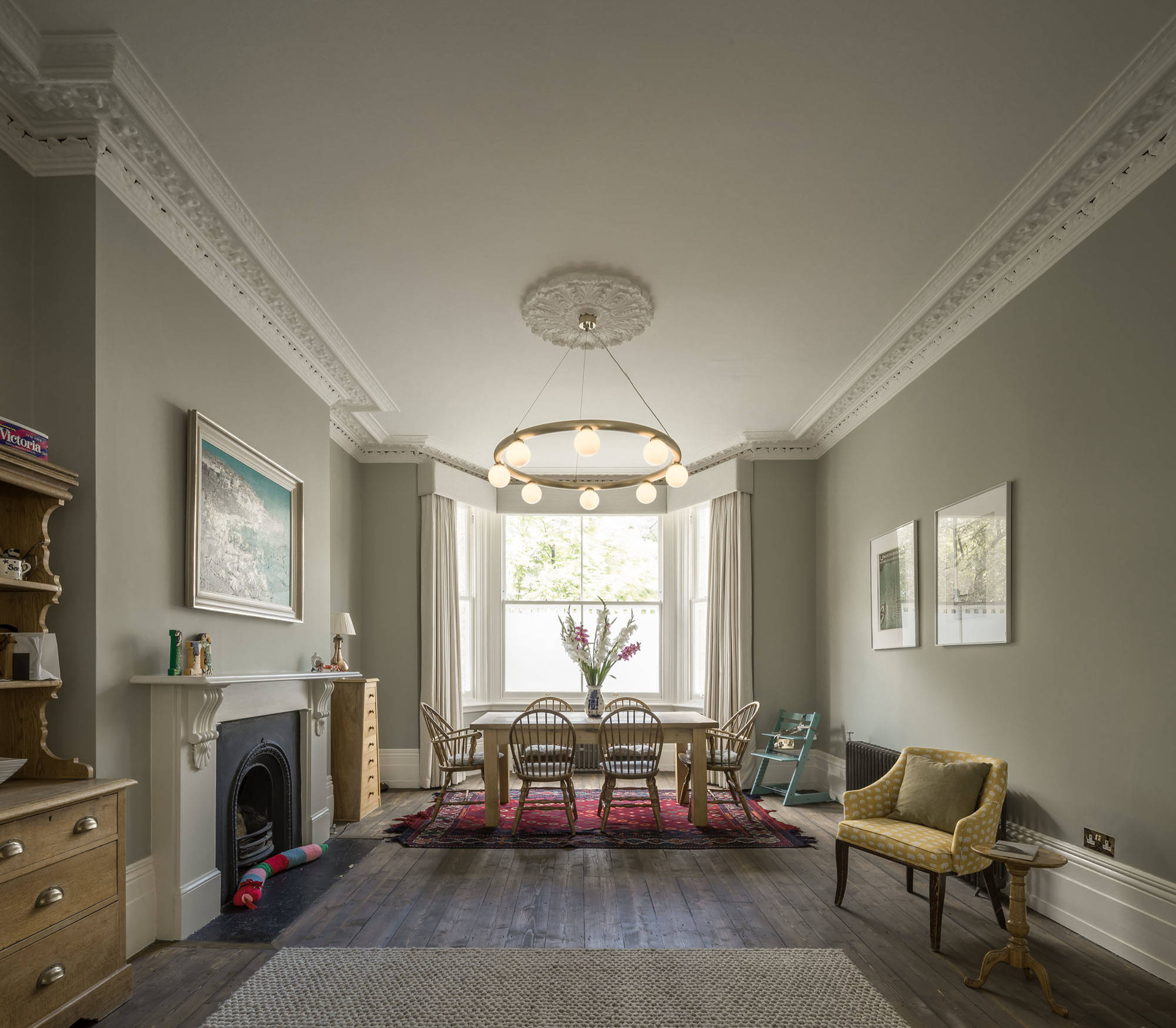 Houzz Британия: Двухсотлетний лондонский дом в лучах света