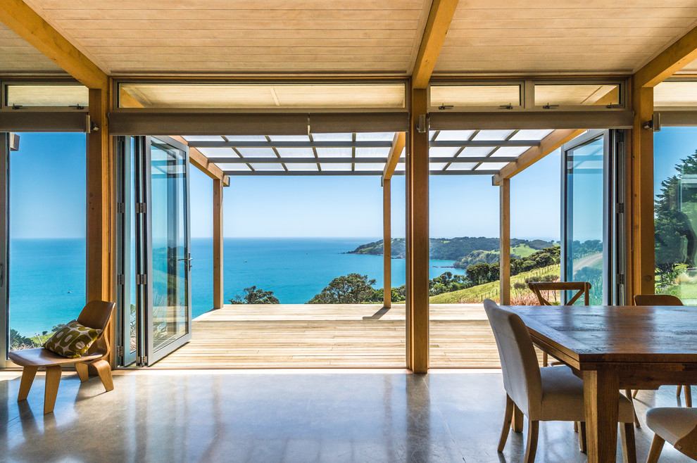 Houzz Новая Зеландия: Песня племени маори как идея для пляжного дома