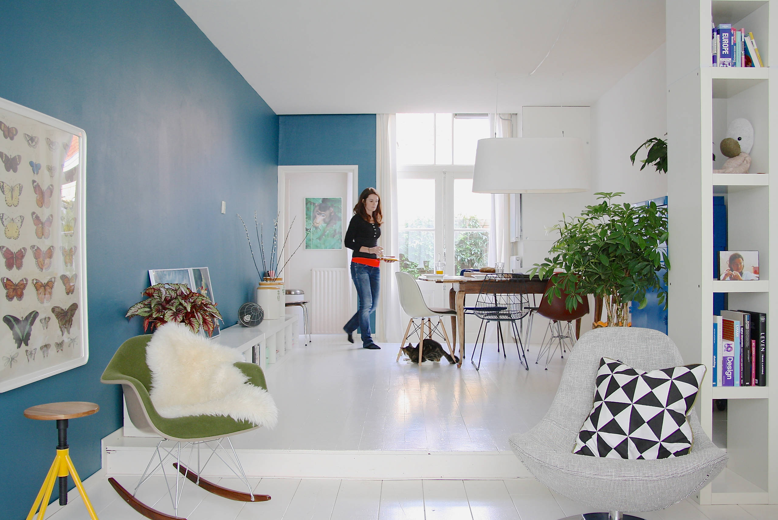 Houzz Нидерланды: Непринужденная атмосфера в маленькой квартире в Гааге