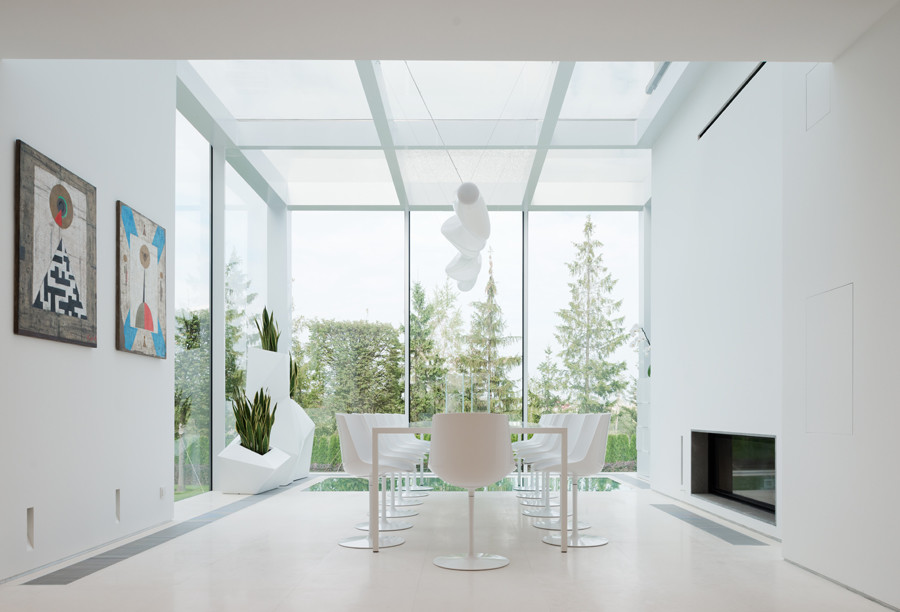 Houzz тур: Современная вилла в диалоге с подмосковной природой