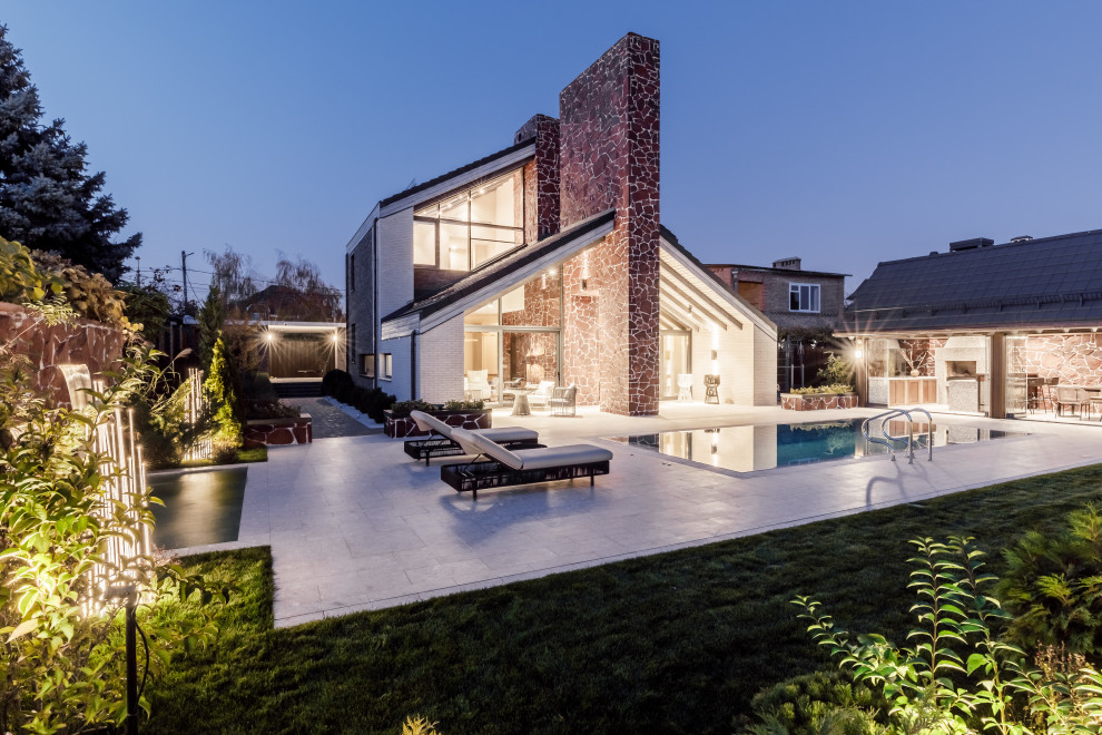 Houzz тур: Дом-корабль, исчезающий на фоне неба
