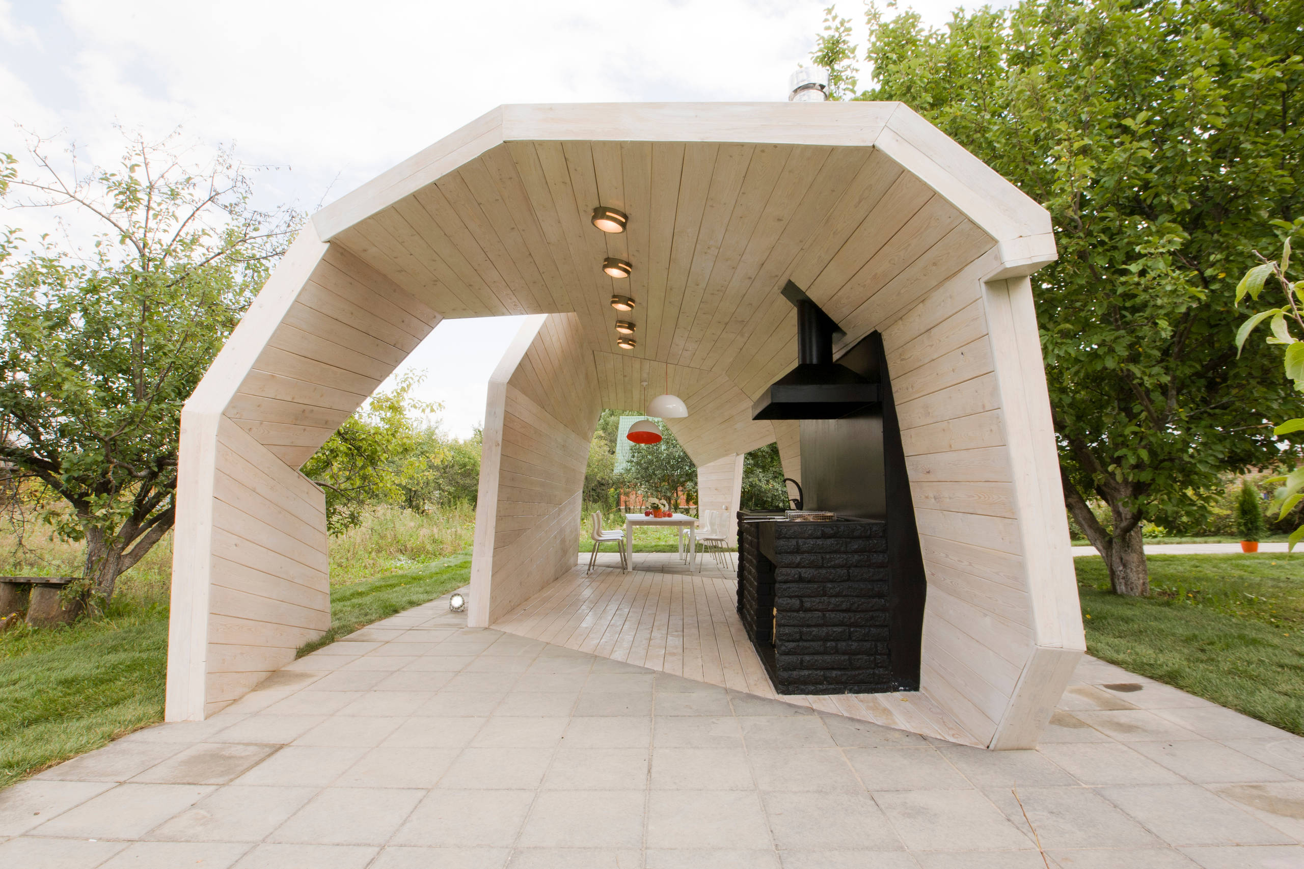 Проект недели: Беседка-волна для капитана