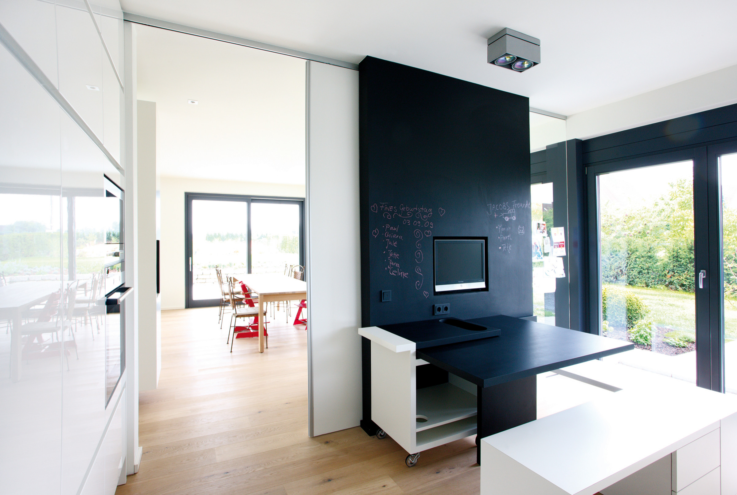 К доске: 25 идей использования грифельной краски