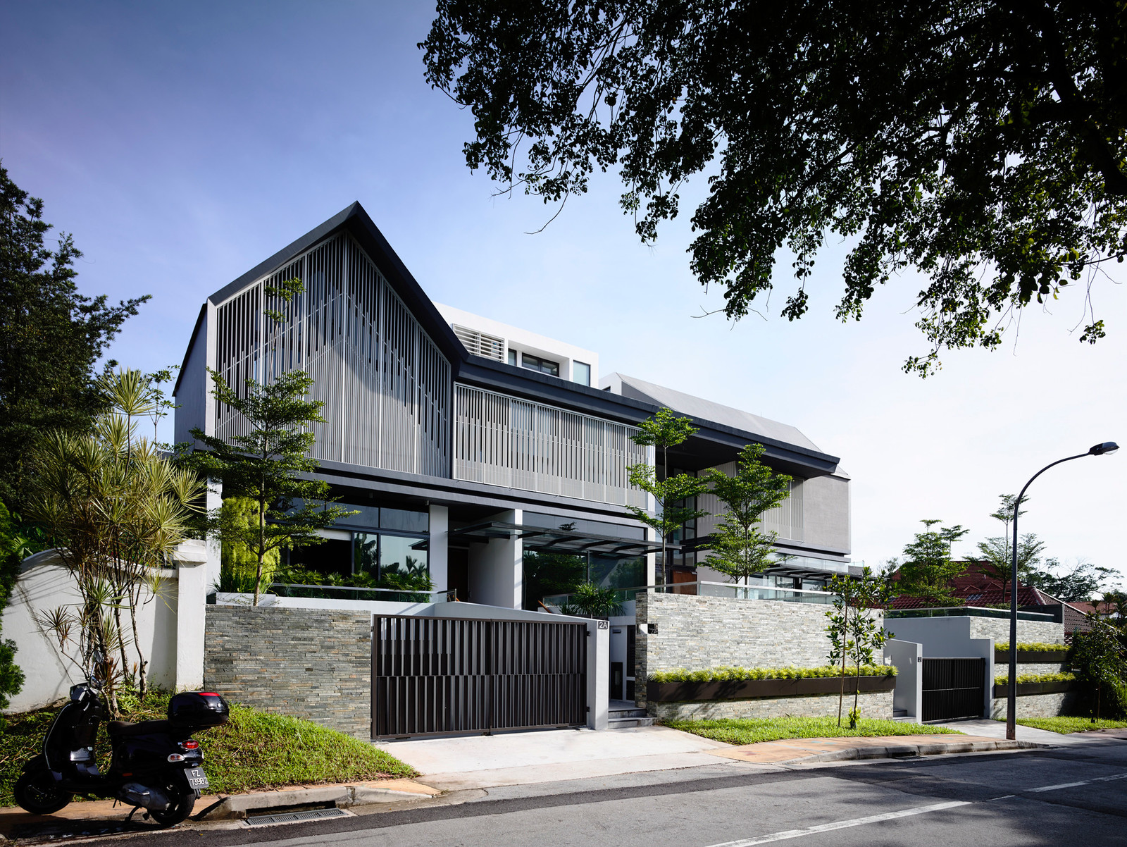 Houzz Сингапур: Чтобы внуки жили через крыльцо