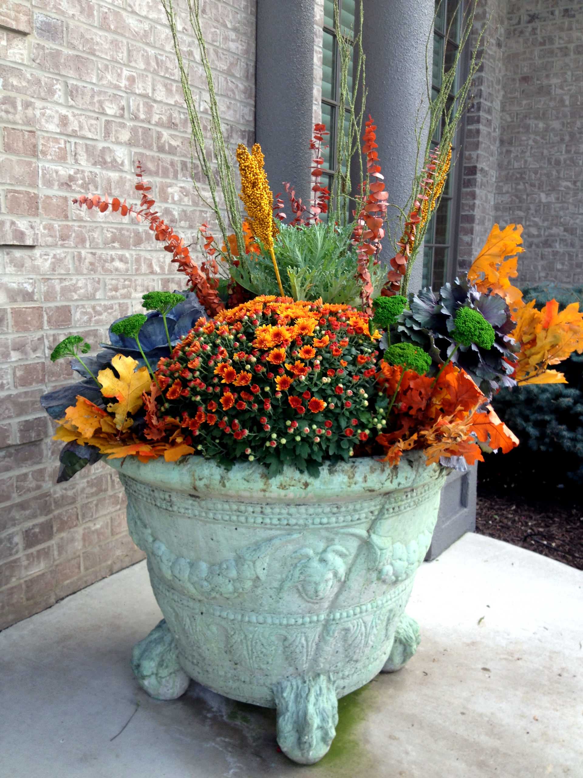 Фотоохота: 45 идей осенних кашпо